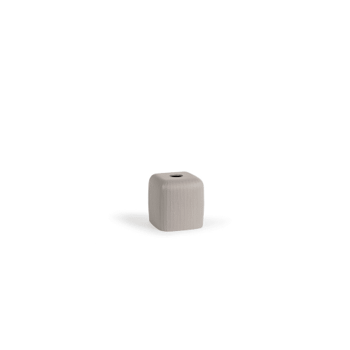 Lima re.WARE Tissue Box Cover, Stone